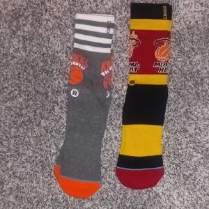 Nwot Stance Miami Heat & New York Knicks Socks